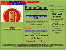 Tablet Screenshot of petrolpumpsoftware.com